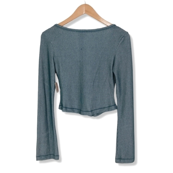 NWT Free People Movement Ribbed Long Sleeve Top Size Small - Picture 4 of 9
